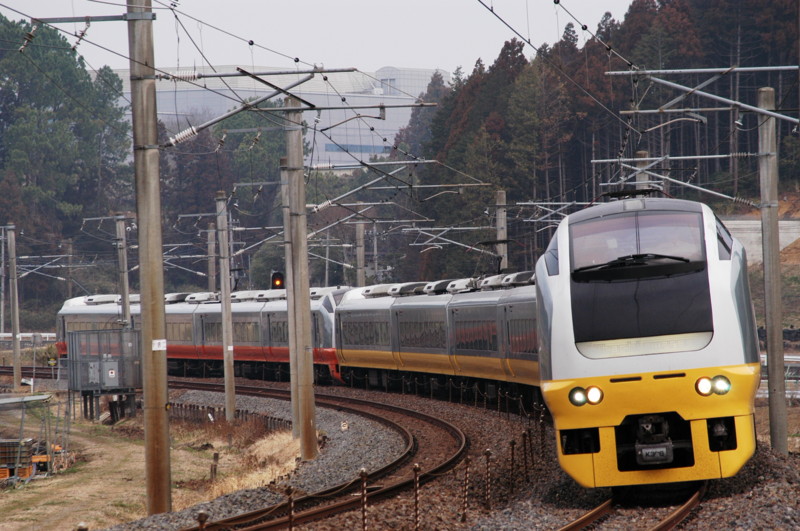 石岡－高浜_E653系特急フレッシュひたち16号_カツK306+K30*編成