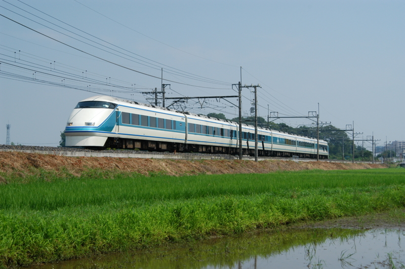 東大宮－蓮田_東武鉄道100系特急スペーシアきぬがわ2号（粋）_108F