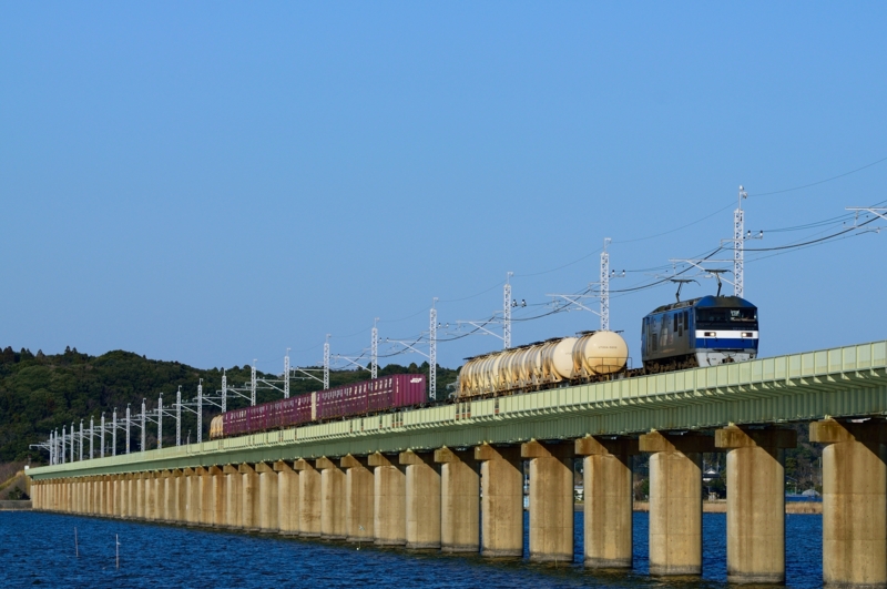 鹿島神宮－延方_1092ﾚ_EF210-110号機（新鶴見）+コキ16B
