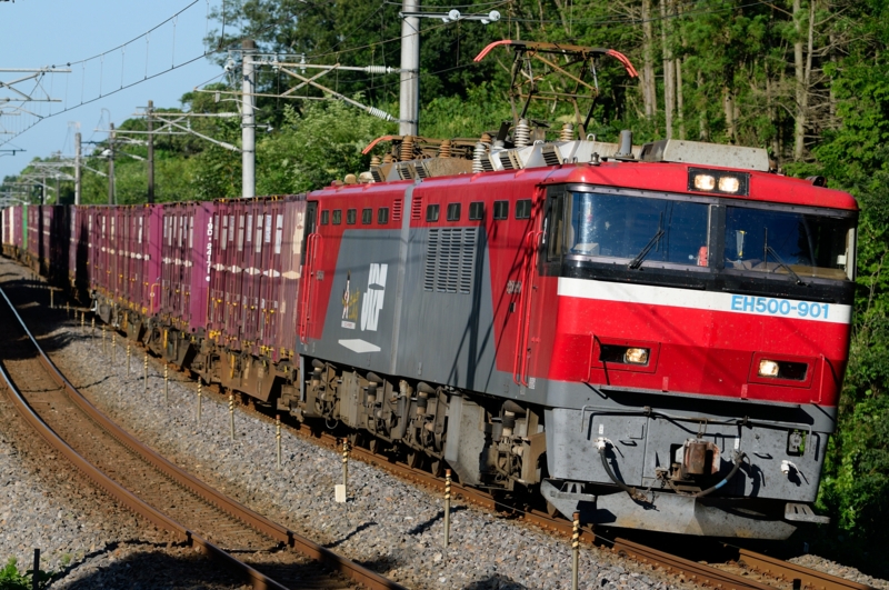 高浜－神立_2094レ_EH500-901号機②（仙台）+コキ18B