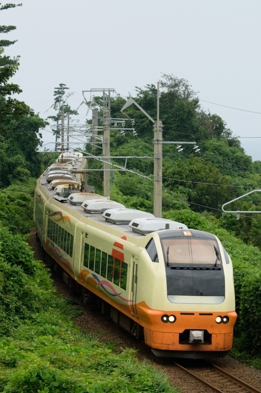 小砂川－上浜_E653系特急いなほ1号