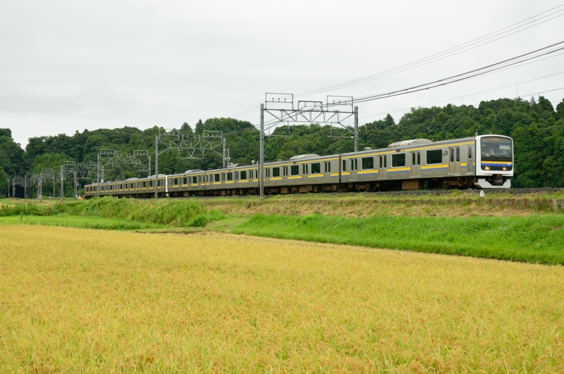 佐倉－物井_1358M_209系2100番台普通