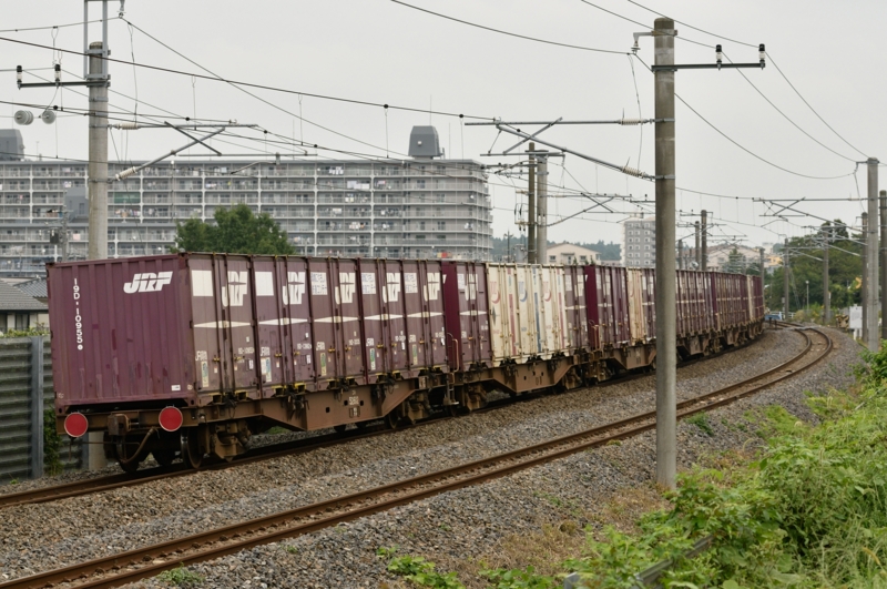 藤代－佐貫_2097レ_EH500-52号機（仙台）+コキ12B