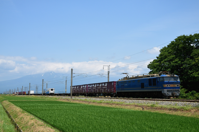 本楯－酒田_3098レ_EF510-503号機（富山）+コキ20B