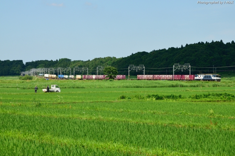 佐倉－物井_1094レ_EF64-1017号機（愛知）+コキ18B