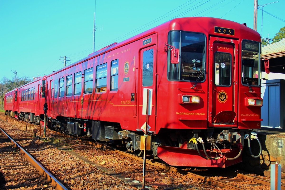 令和3年3/14（日）長良川鉄道・観光列車ながら・森号団体貸切運用