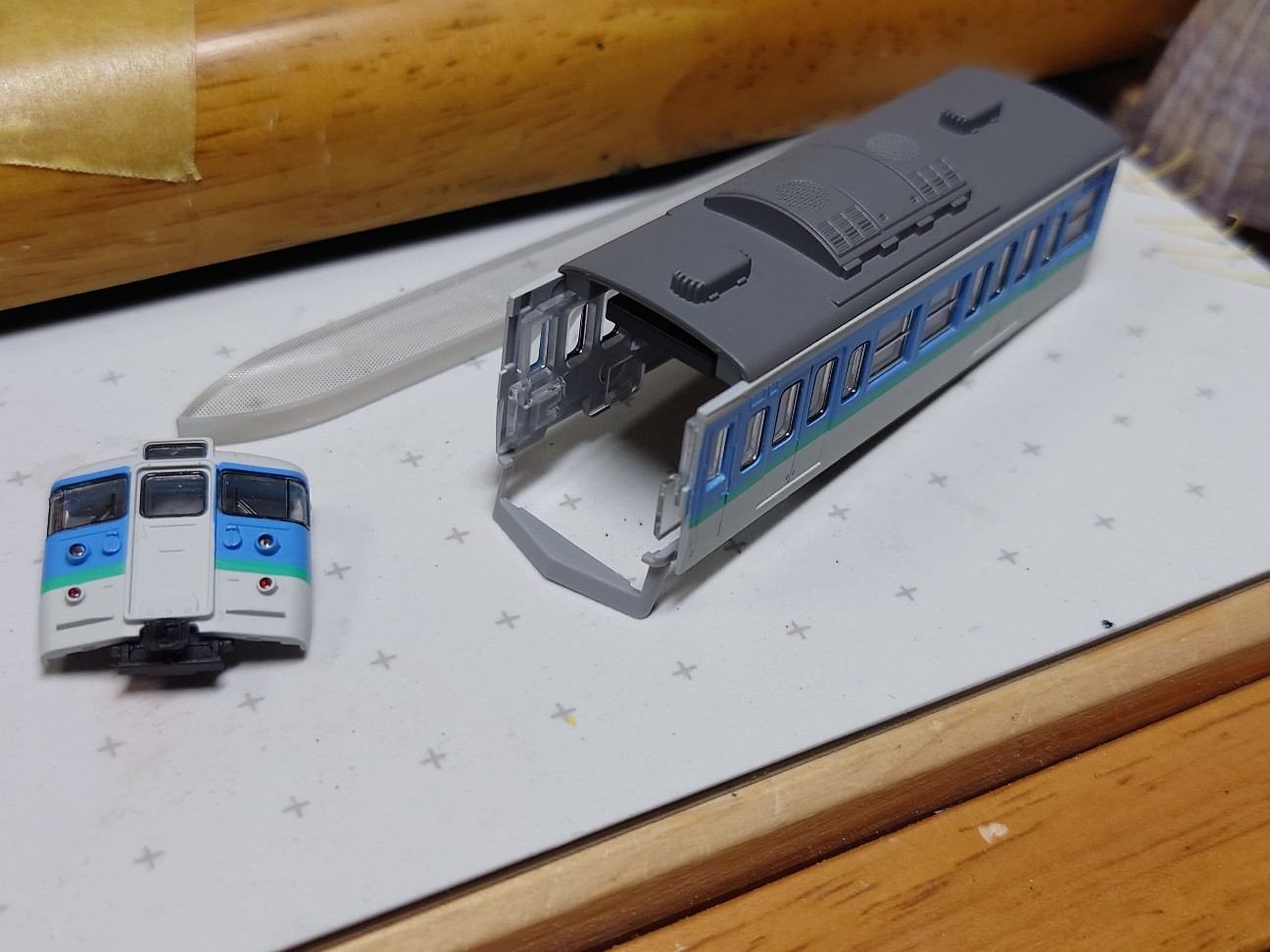 鉄コレポケット115系組立 - S56製作所