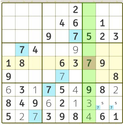 数独の丁寧な解き方～中級者向け～