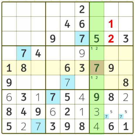 数独の丁寧な解き方～中級者向け～