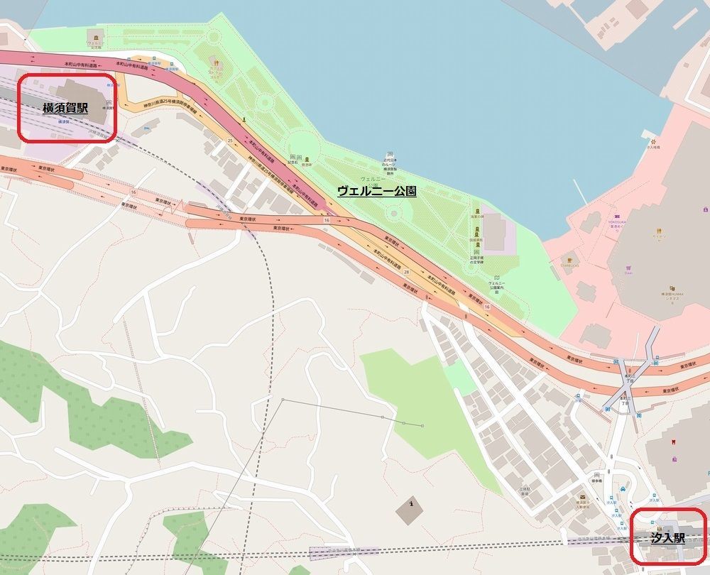 ヴェルニー公園周辺地図