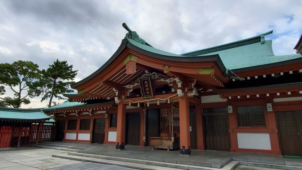 吹揚神社の社殿