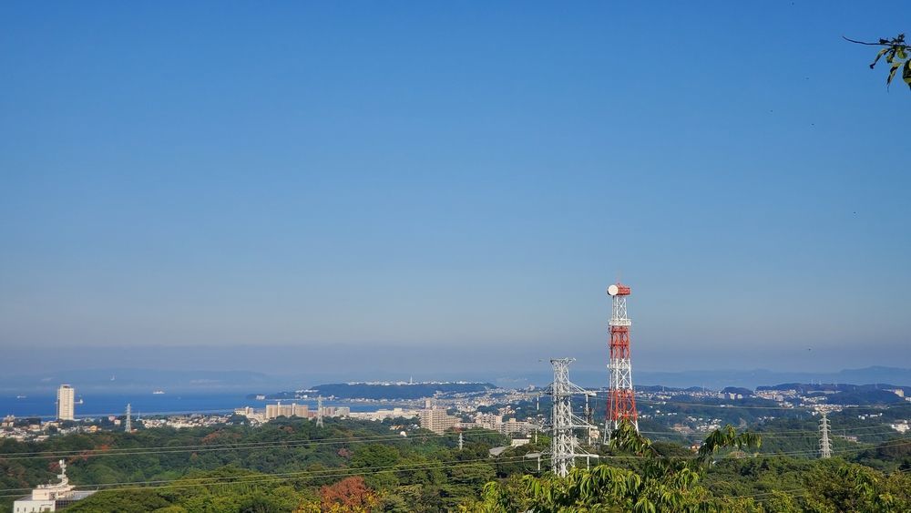 塚山公園・見晴台から見た景色