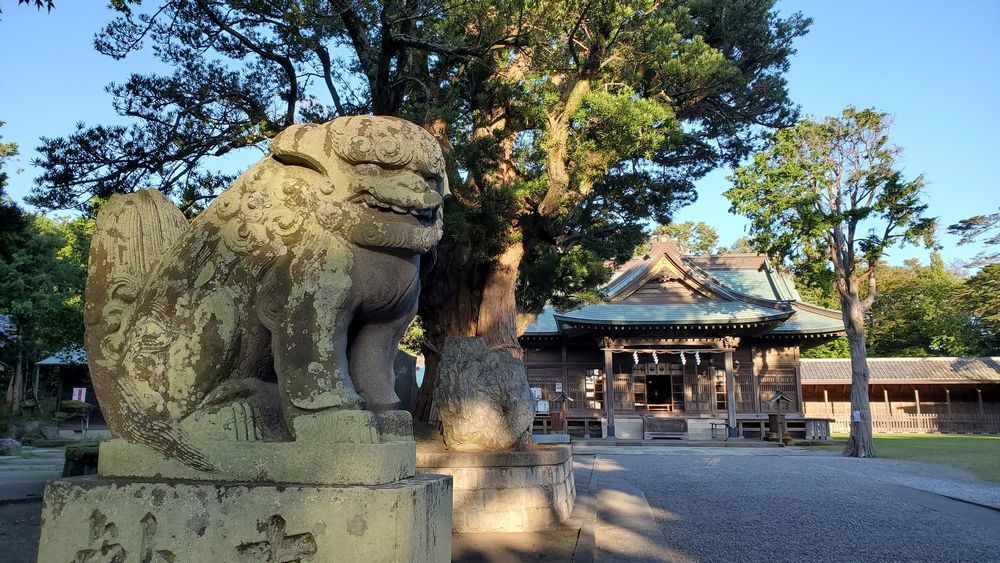 鶴谷八幡宮・狛犬