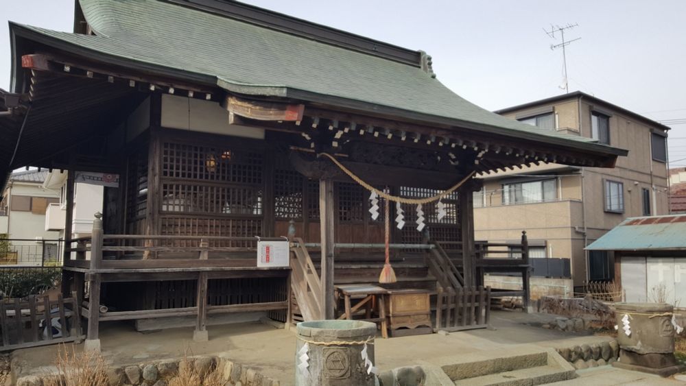 日吉八王子神社 拝殿