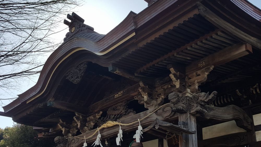 瀧野川八幡神社 社殿