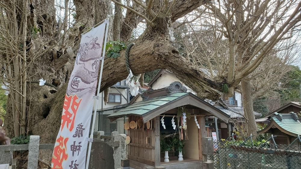 海南神社の境内社 龍神社