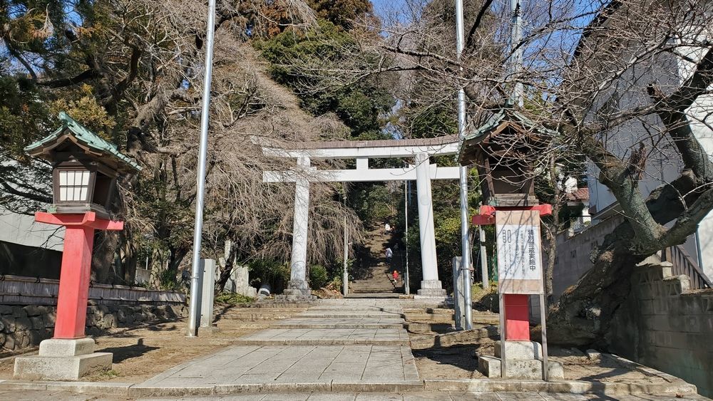 青葉神社の鳥居