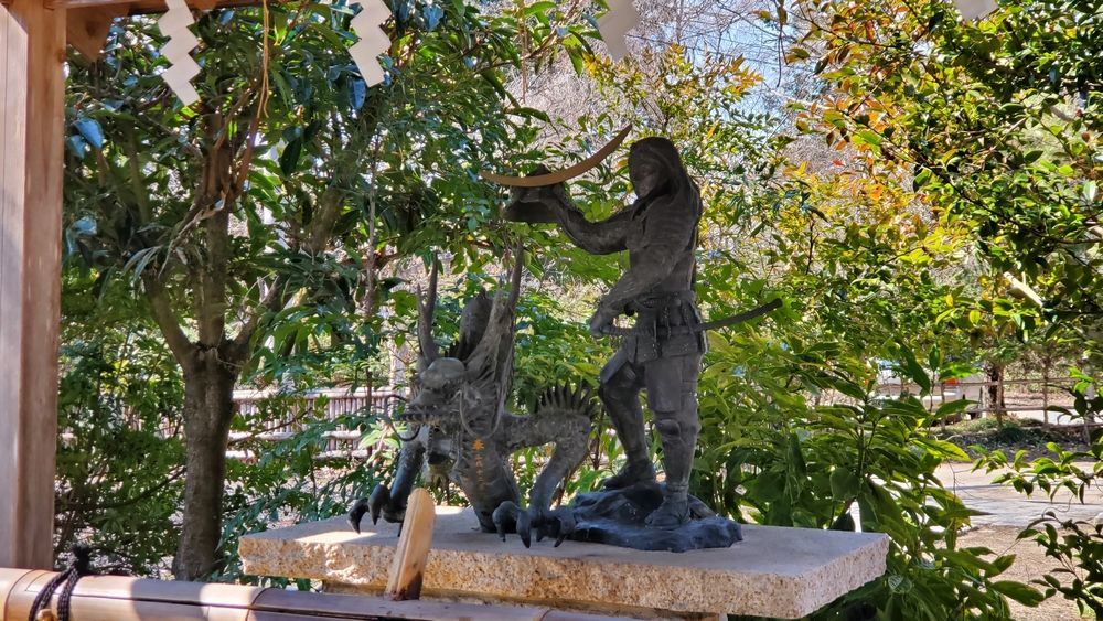 青葉神社の手水舎