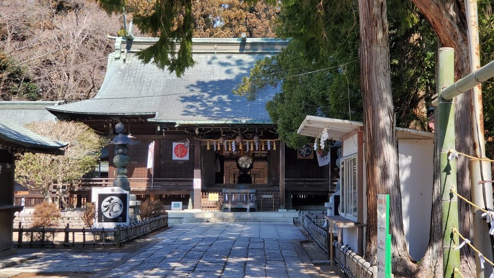 青葉神社の拝殿