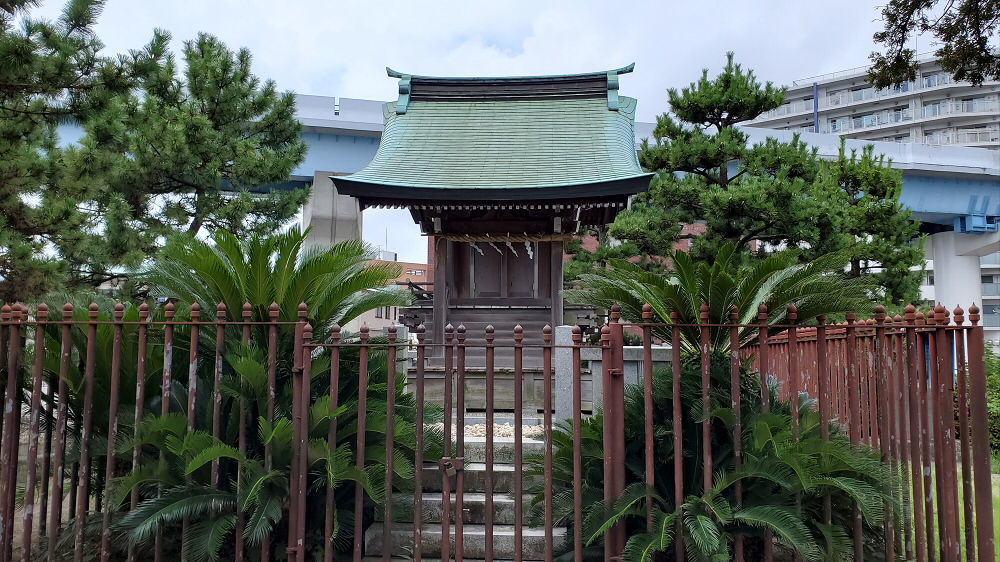 琵琶嶋神社 境内