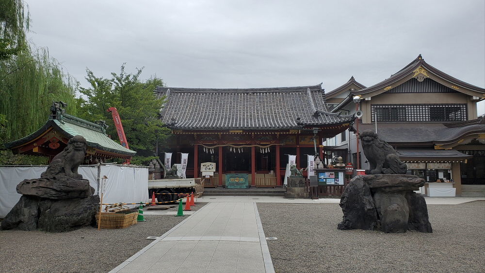 浅草神社 境内の様子