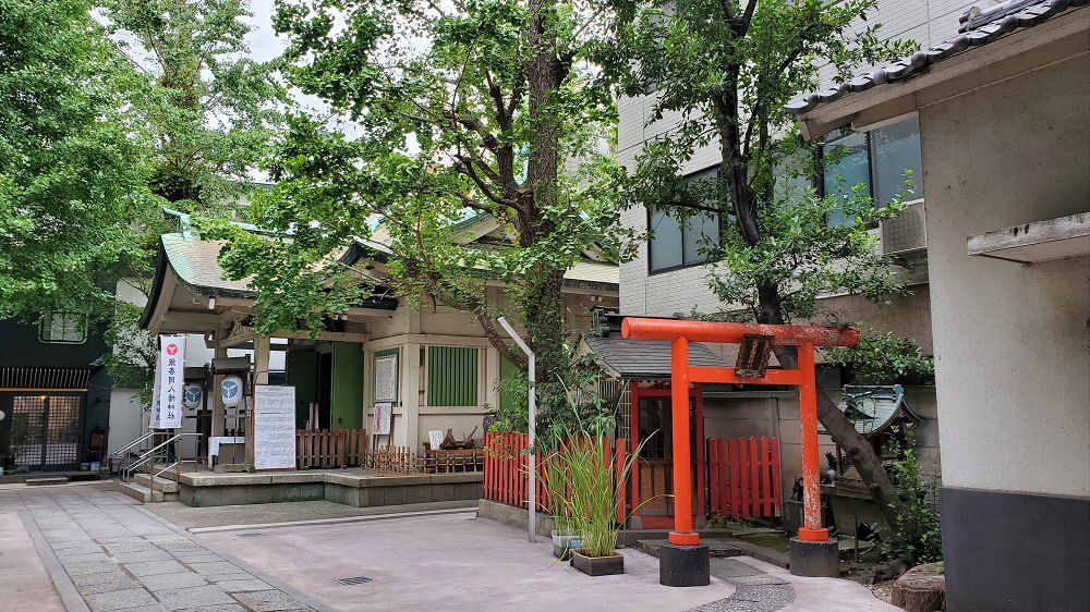 銀杏岡八幡神社 境内の様子