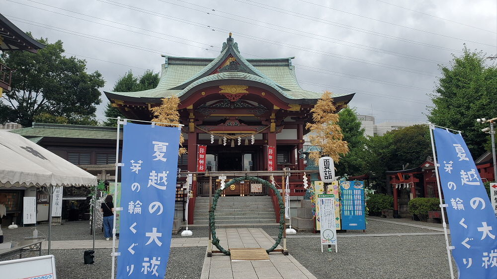 羽田神社 境内の様子