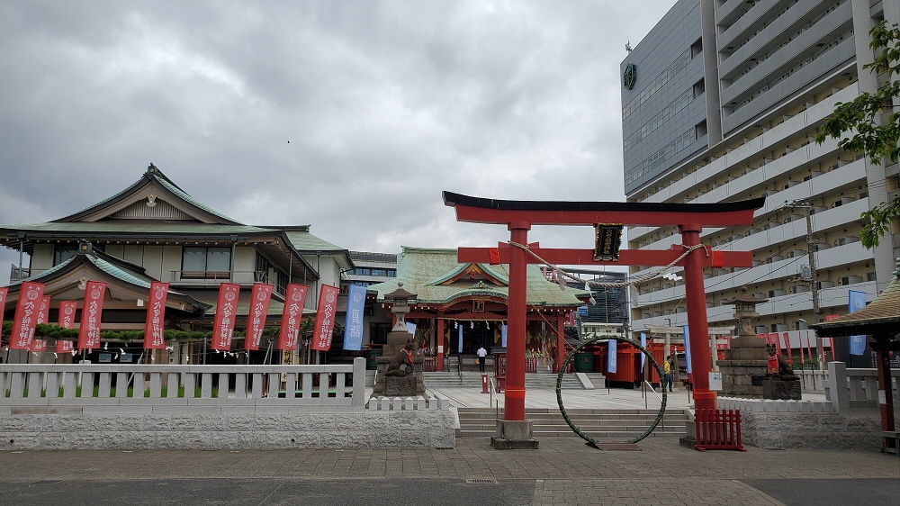 穴守稲荷神社 境内の様子