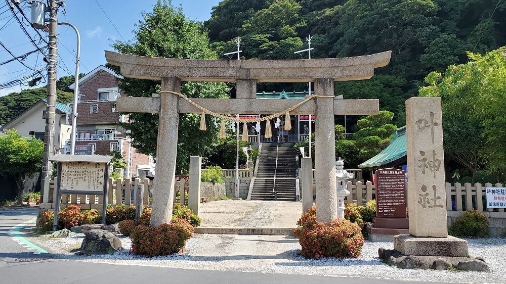 東岸叶神社 境内の様子