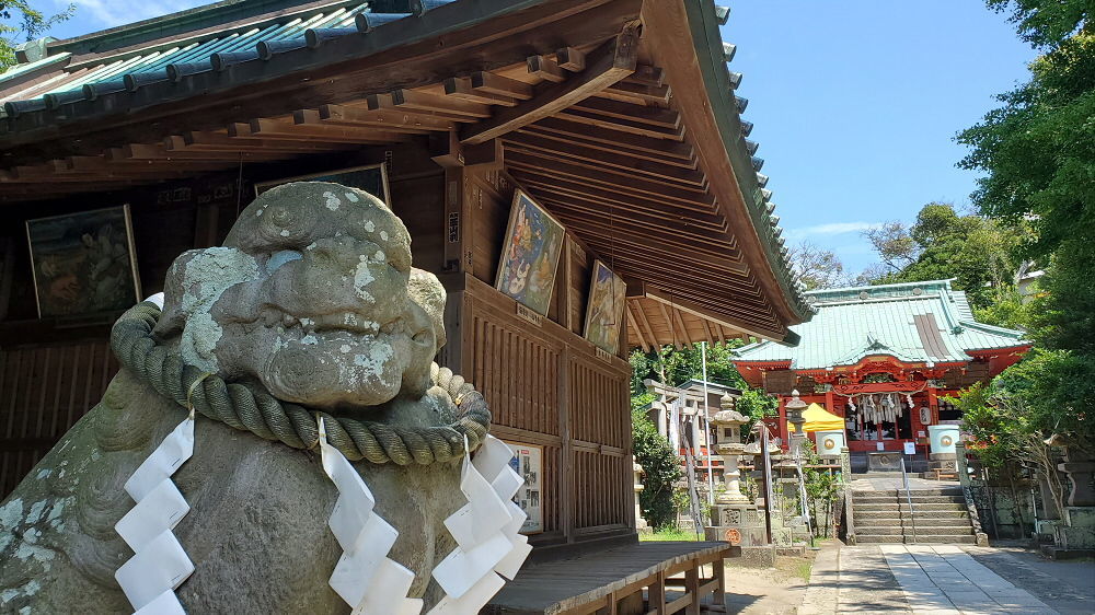 海南神社 境内の様子