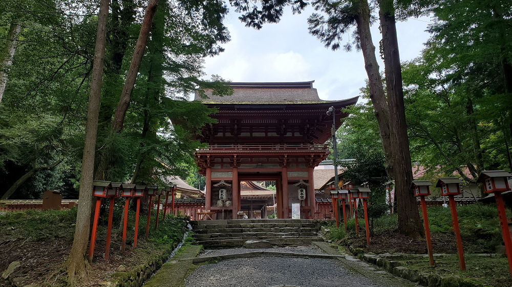 日吉大社 東本宮楼門