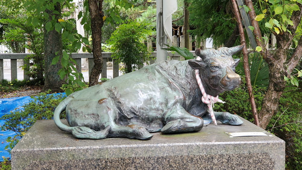 大垣天満宮 神牛