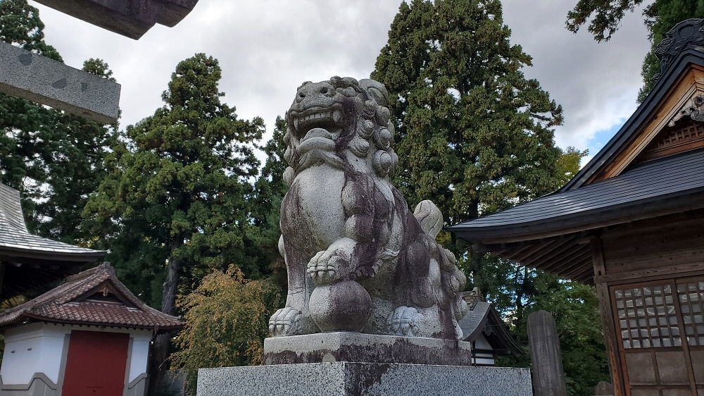 花巻神社 狛犬