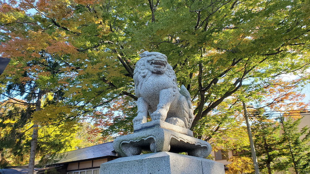 諏訪神社 狛犬