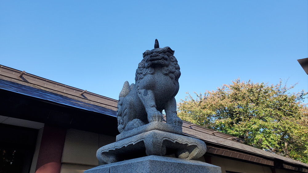 諏訪神社 狛犬