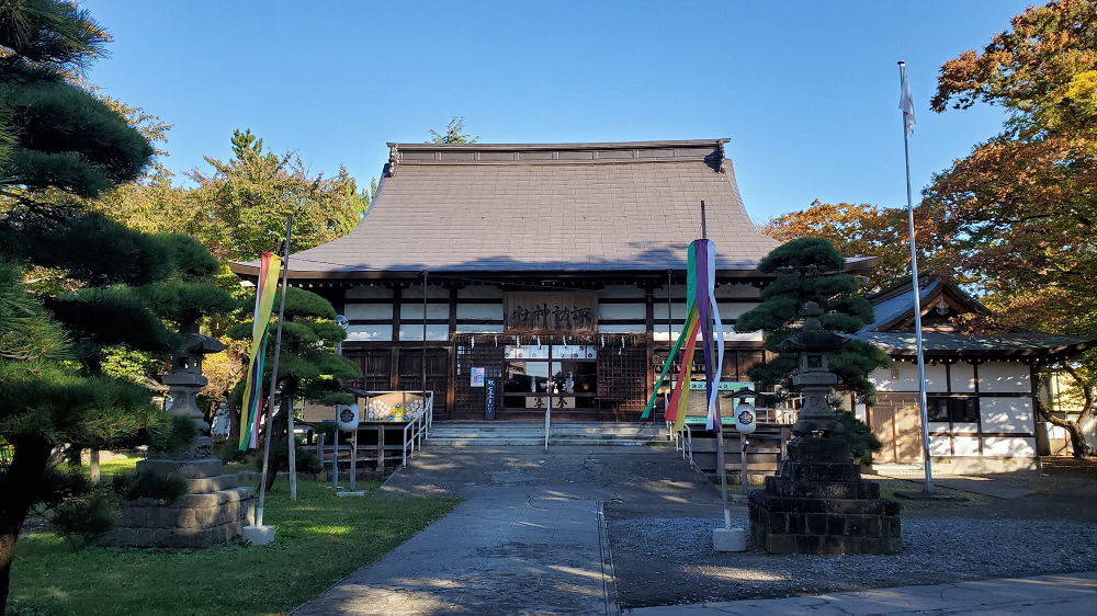 諏訪神社 拝殿