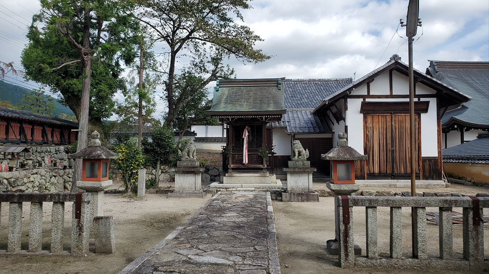 滋賀県・大将軍神社 境内