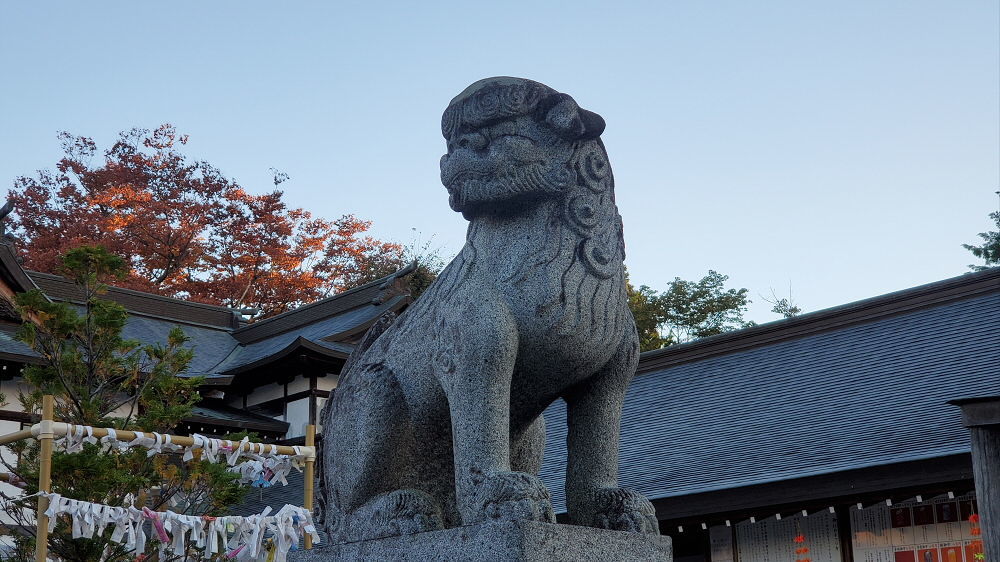 櫻山神社 狛犬