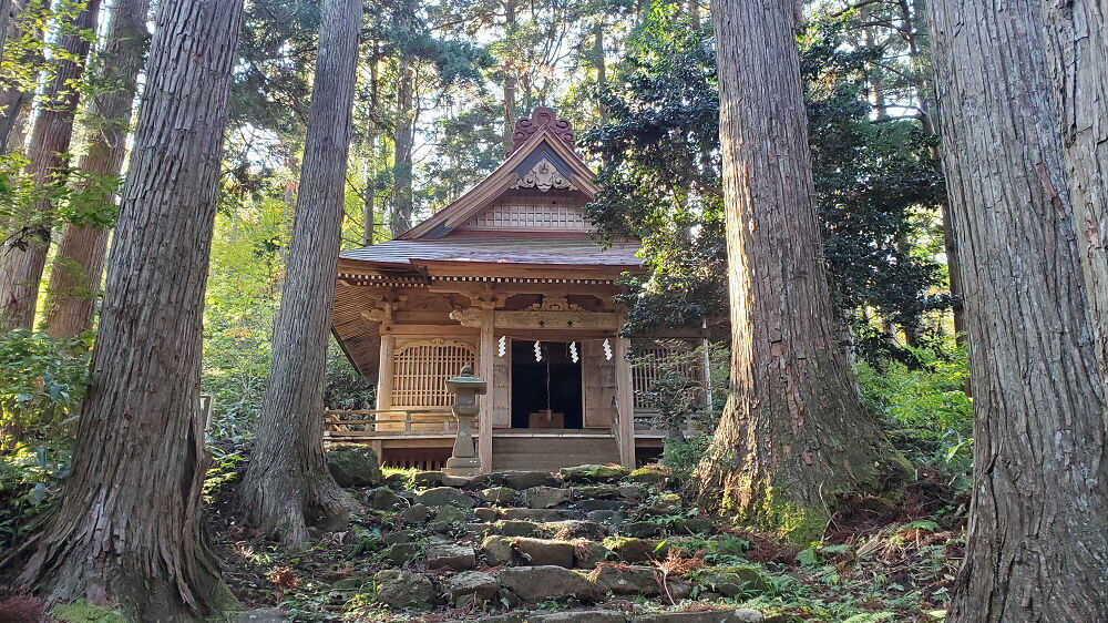 真山神社 五社殿