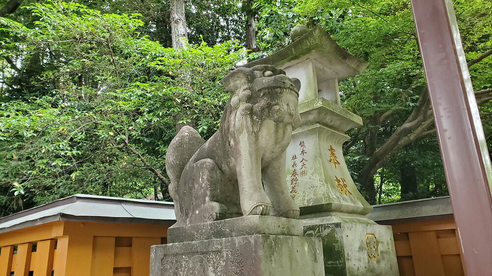 健軍神社 狛犬