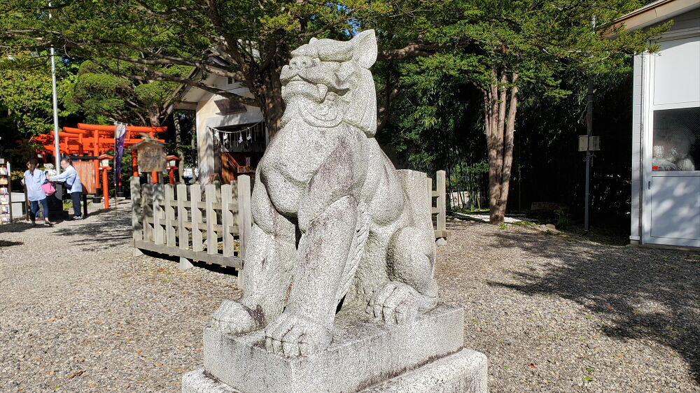 湯倉神社 狛犬