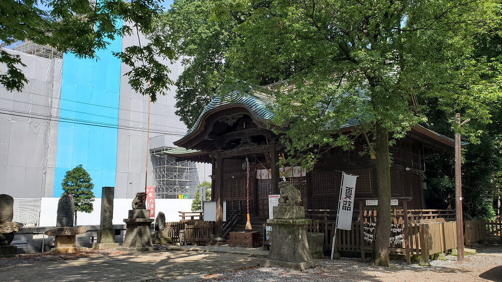 阿邪訶根神社 社殿