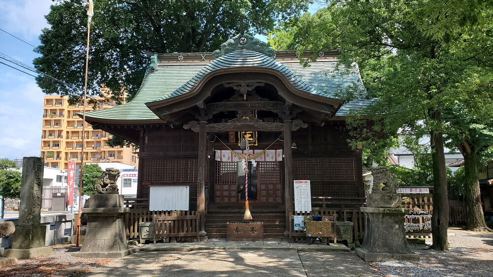 阿邪訶根神社 社殿