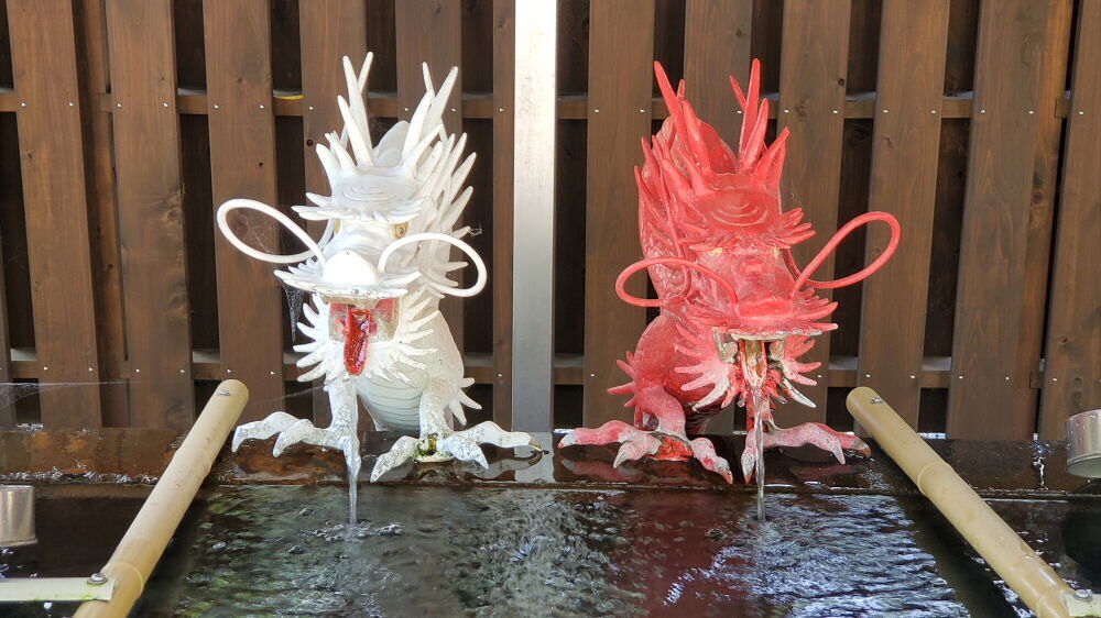 伊豆山神社 手水舎