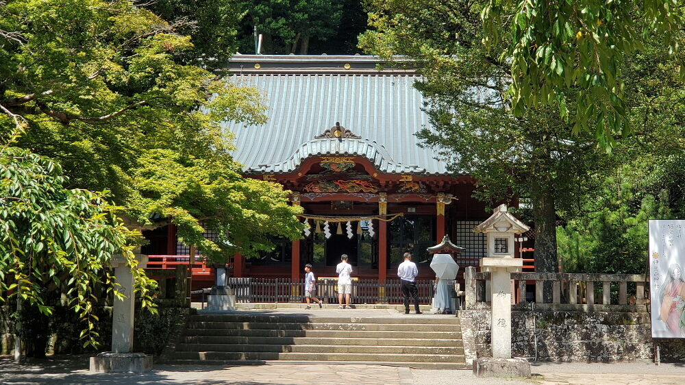 伊豆山神社 社殿