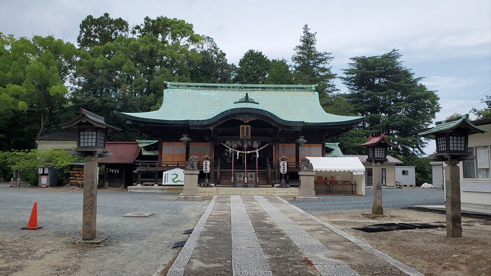 子鍬倉神社 社殿