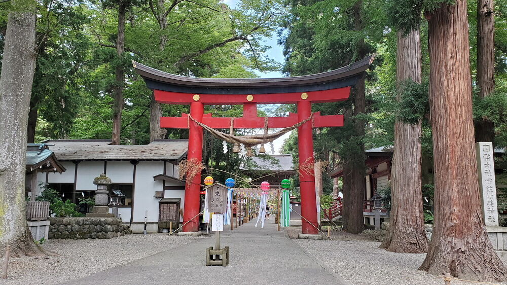 伊佐須美神社 大鳥居