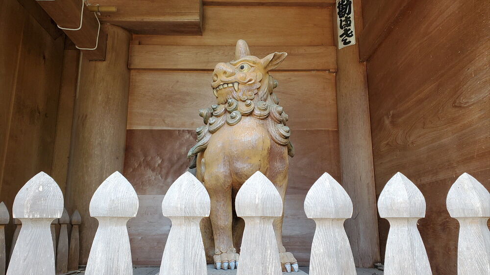 伊佐須美神社 狛犬