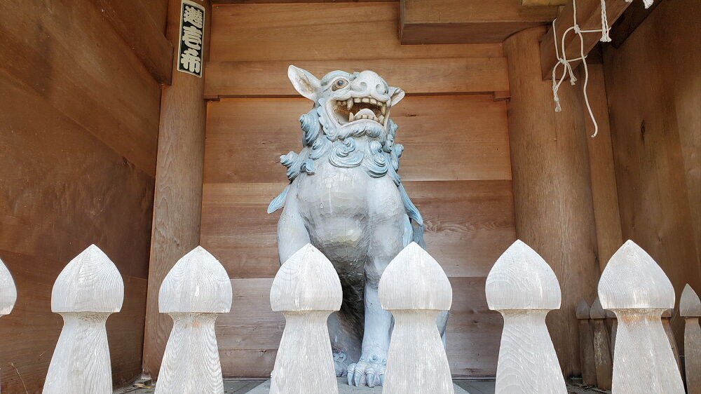 伊佐須美神社 狛犬