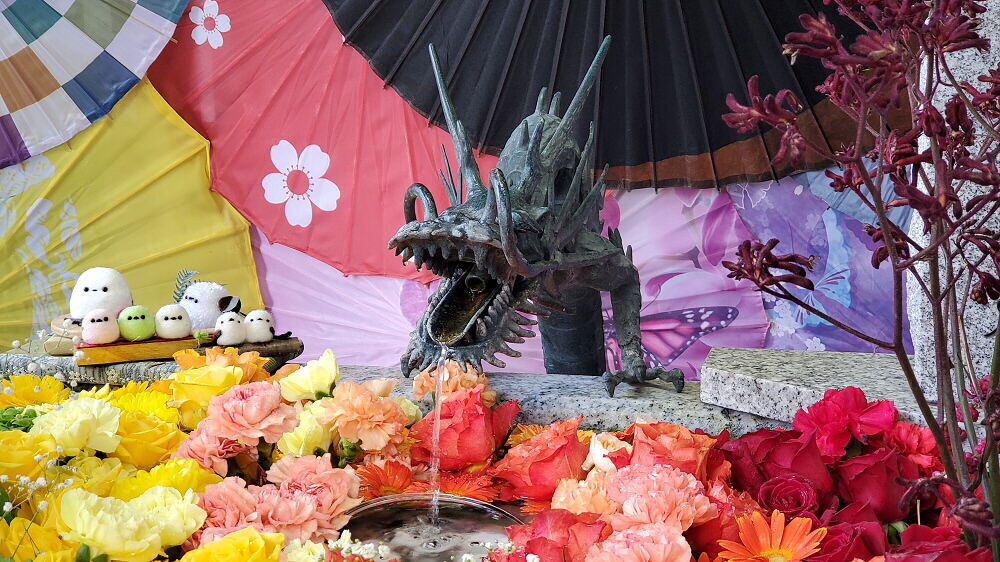 札幌諏訪神社 手水舎